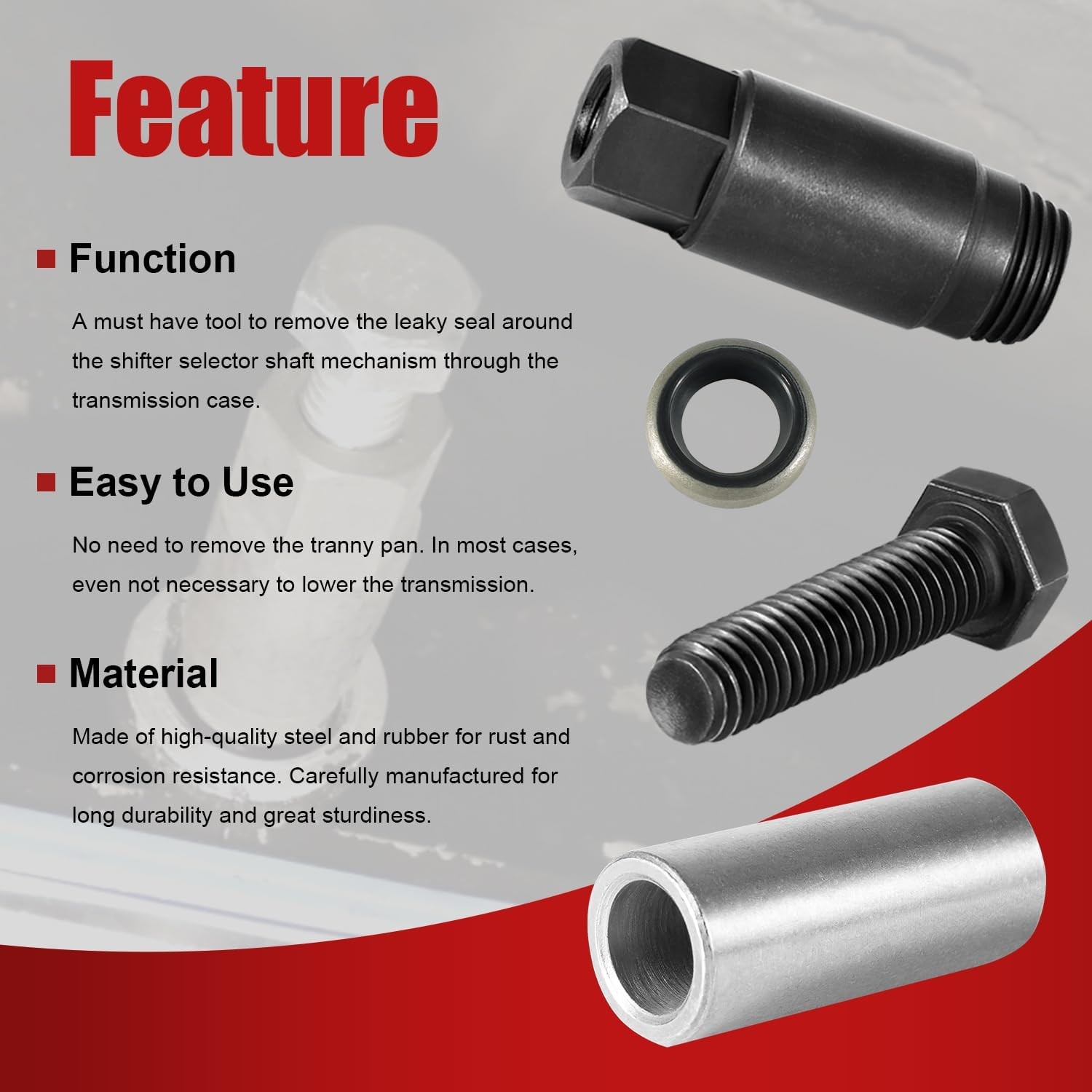 for GM Transmission Shifter Seal Remover Installer Seal Tool Turbo 350C 350 400
