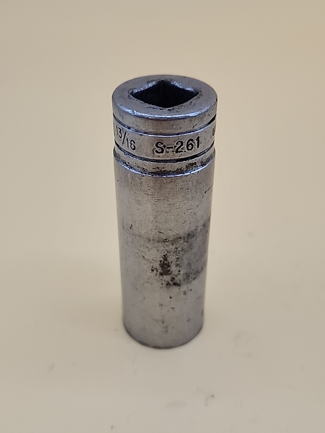 Snap-on Tools S- 261 13/16” SAE Deep Socket 1/2”Drive 12 Point USA