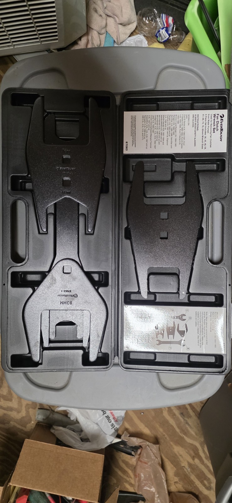 EverTough 67063 Fan Clutch Wrench Set **Used like NEW**