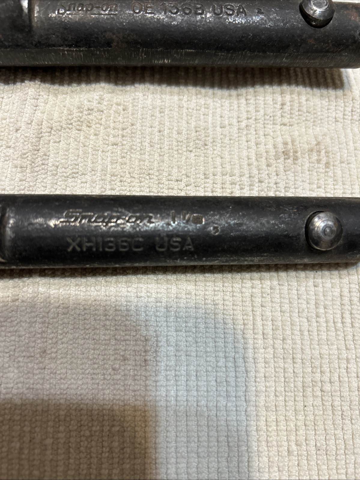 Set Of 4 Snap On Tubular Wrenches X240B X360B OE136B XH136C 1 1/8” 1 5/16”
