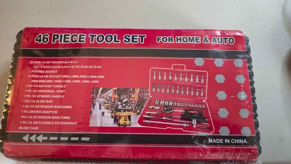 Professional Auto Repair Kit] High-End Professional 44+2 Piece Tool