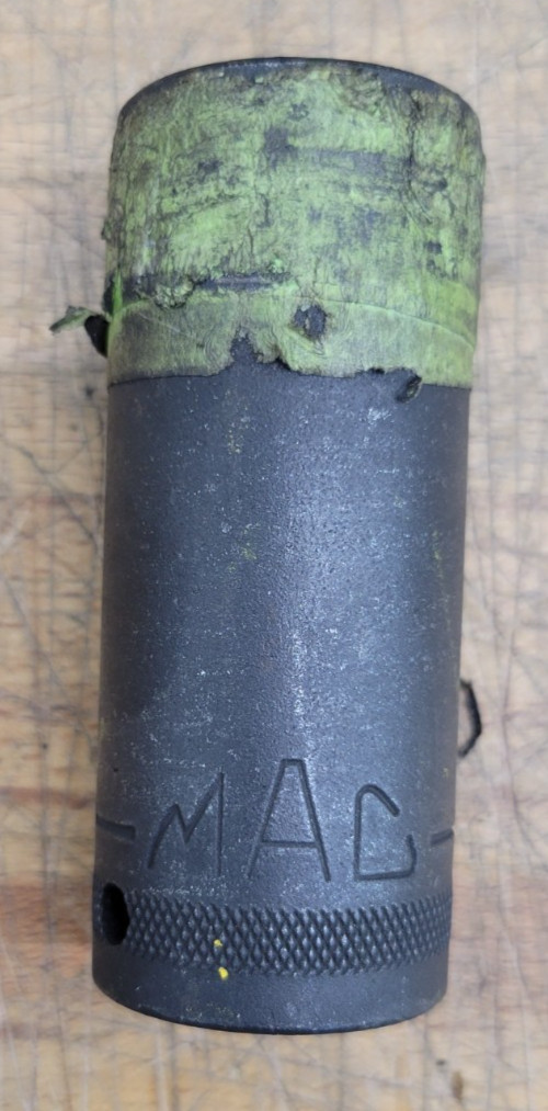 Mac-Tools SVDPM166BRPT 16 Pc 1/2″ Dr 6pt Metric Deep Impact Socket Set – USED