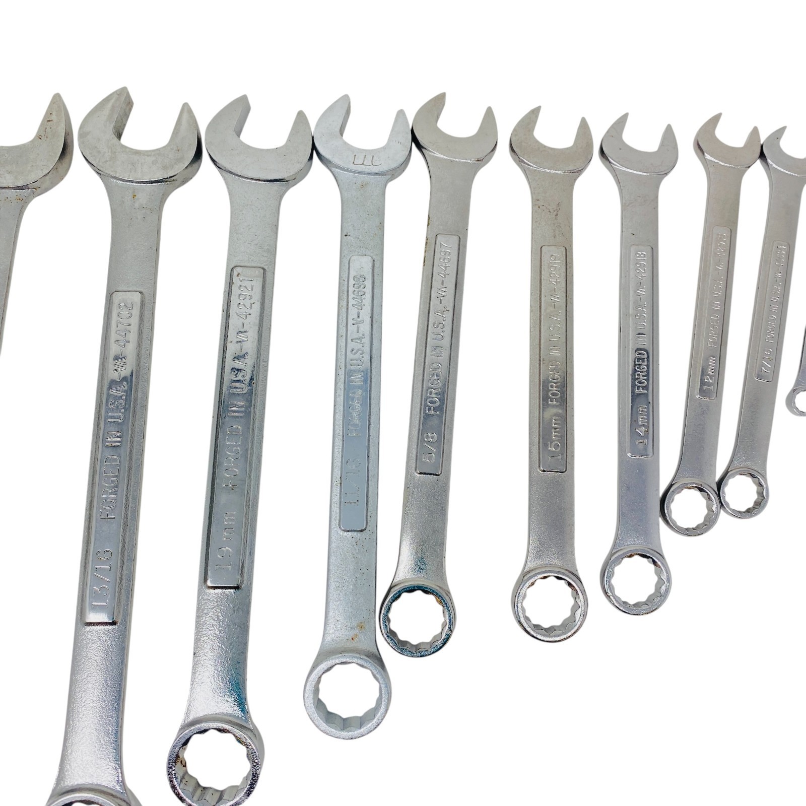 Craftsman USA Wrench Set Heavy Duty 1-1/4″ to 1/4″, Forged in USA, 13 Pcs