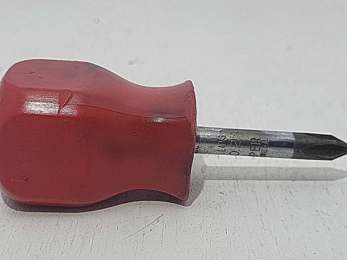 Vintage Max P212xa Red Stubby Screwdriver