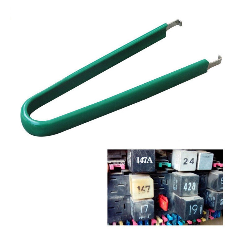 Practical Kit for Quick Car Fuse Removal 2Pcs Auto Fuse Pullers Inside
