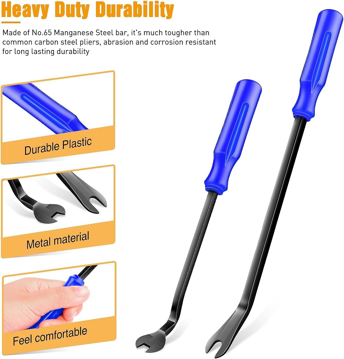 Auto Trim Removal Tool Set 3Pcs No Scratch Pry Tool Kit with Storage Bag for …