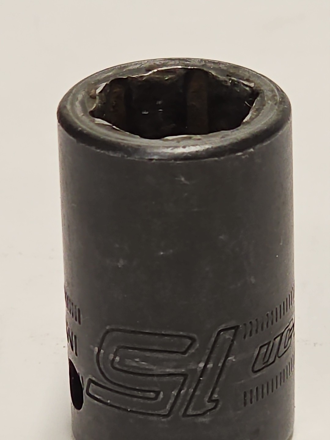 Snap-on Tools USA 1/2″ Drive 15mm Metric 6pt Shallow Impact Socket IMM150A