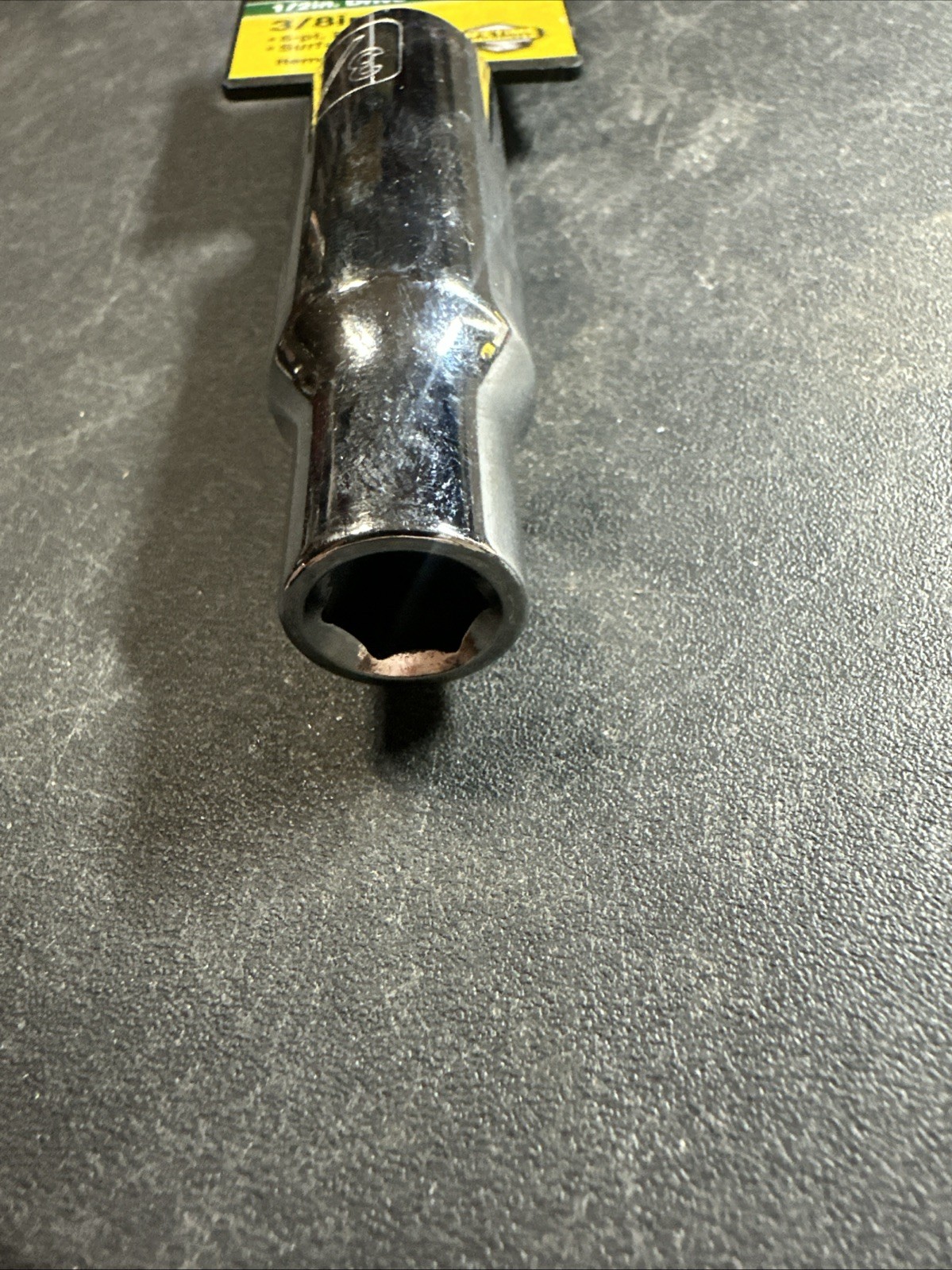 New Klutch 1/2” Drive 6pt Deep 3/8” Sae Socket