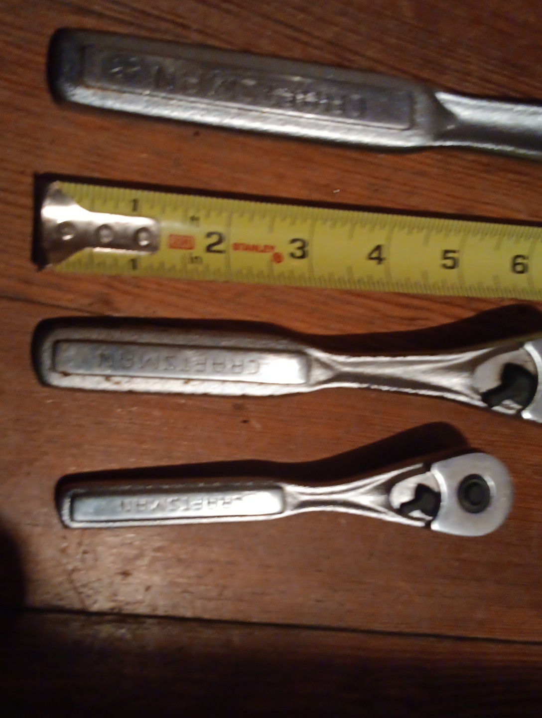 VTG 3 Craftsman 1/2»3/8″1/4″ Drive Quick Release Ratchets VM-44809 USA 44811Vl