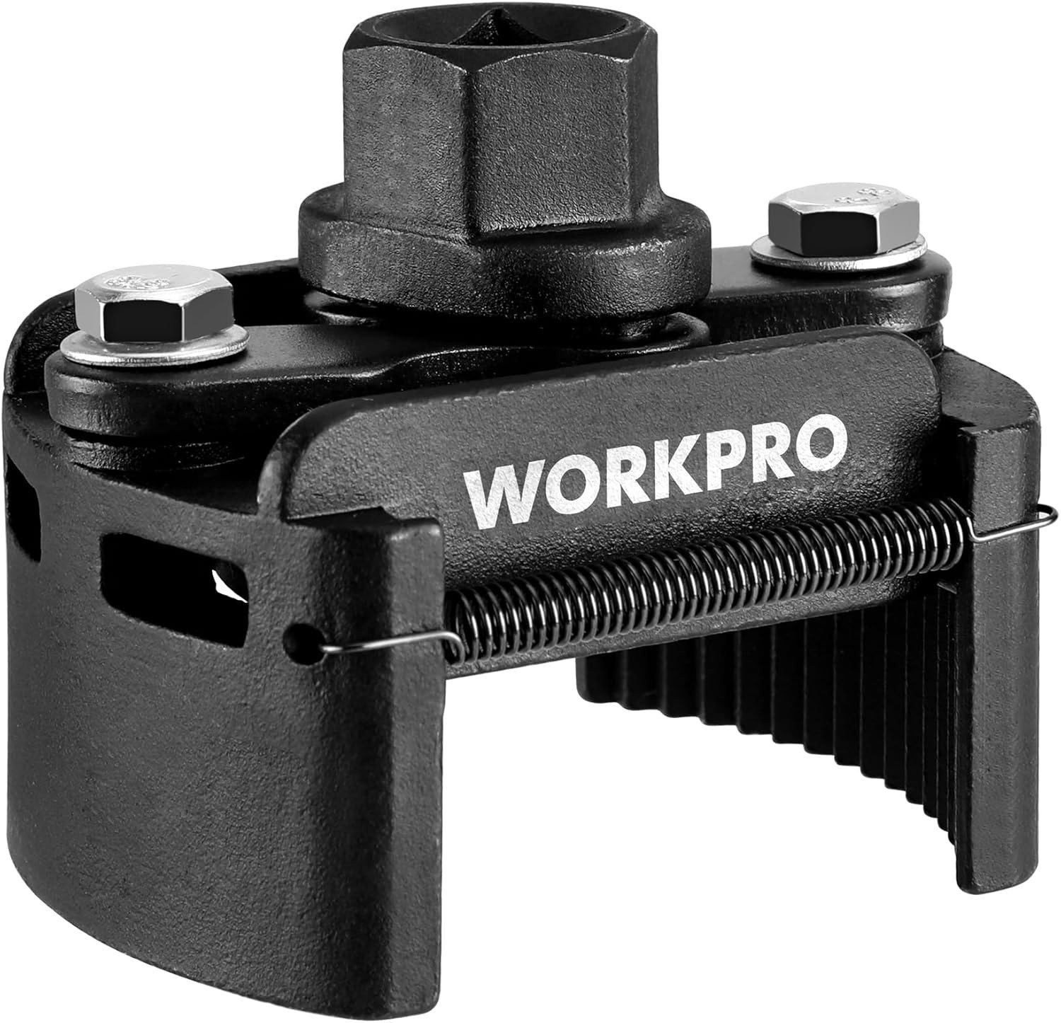 Universal Oil Filter Wrench 2-3/8 to 3-1/8″ Adjustable with Auto-Clamp Spring…