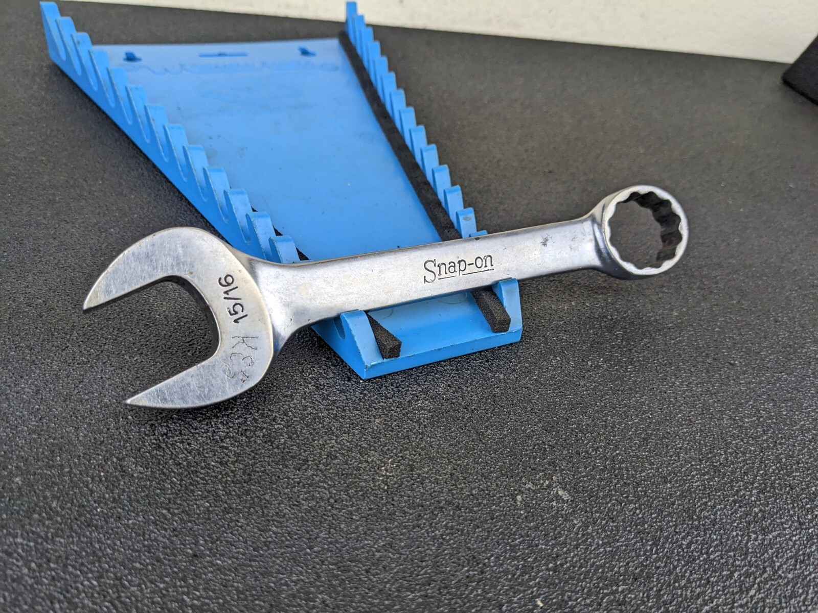 #bj706 Snap-On Tools USA OEX300 SAE 15/16” Chrome Combination Wrench – 12 Point