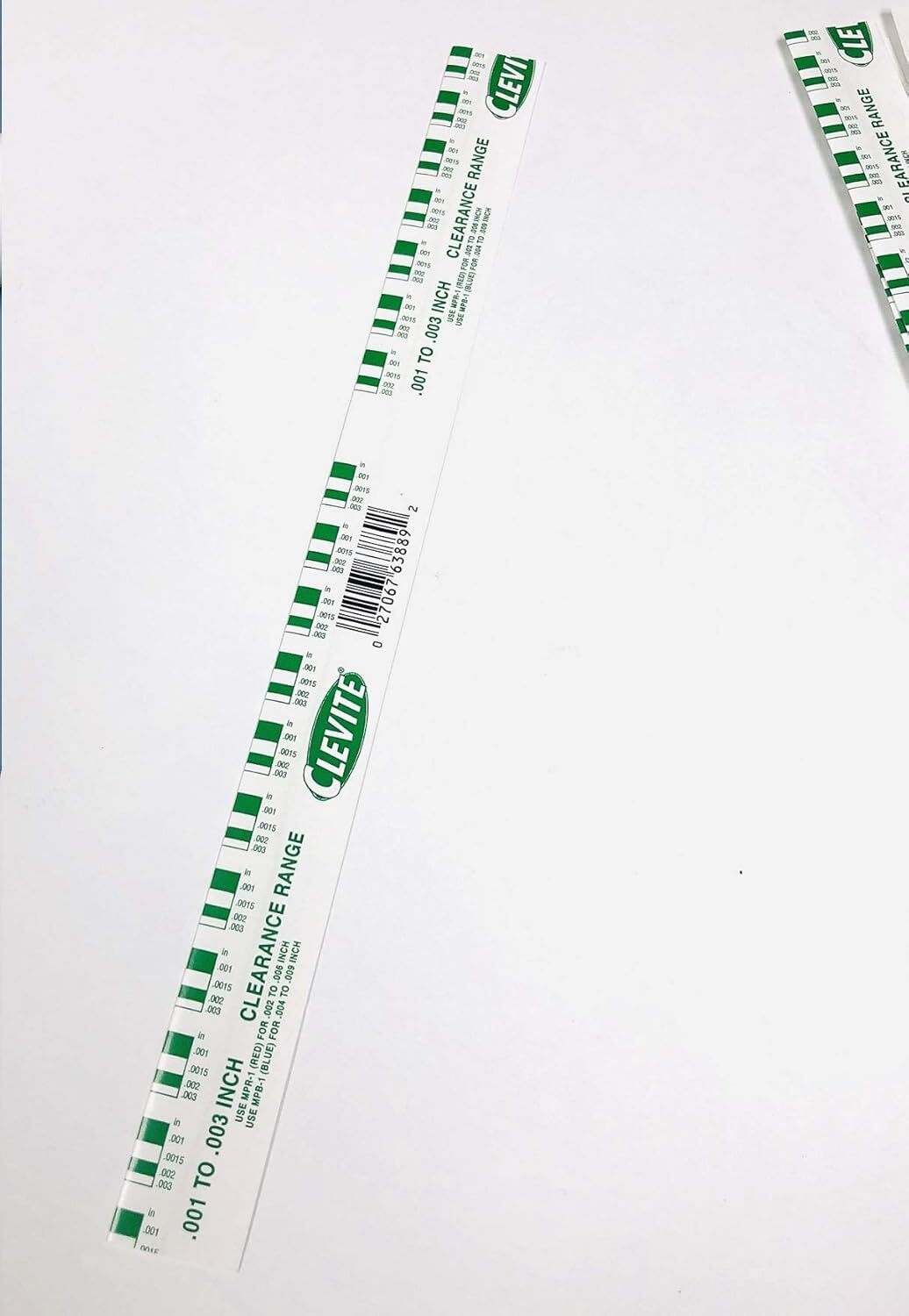 Plastigauge/Plastigage GREEN .001″-.003″ Rod+Main Bearings Clearance 12/Pack