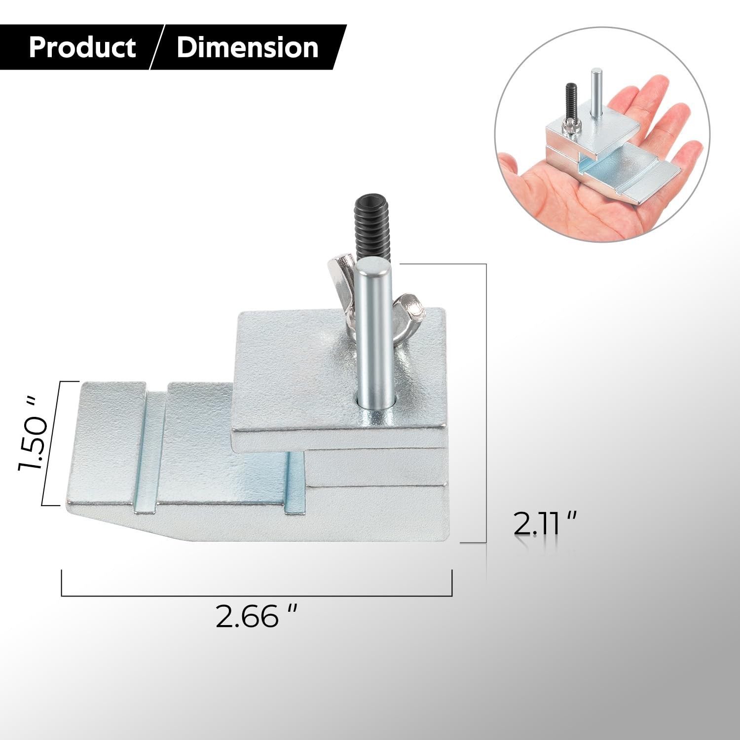 59350 Stretch Belt Installer Tool for Extra Deep Double Pulleys GM 5.3 / 6.2L