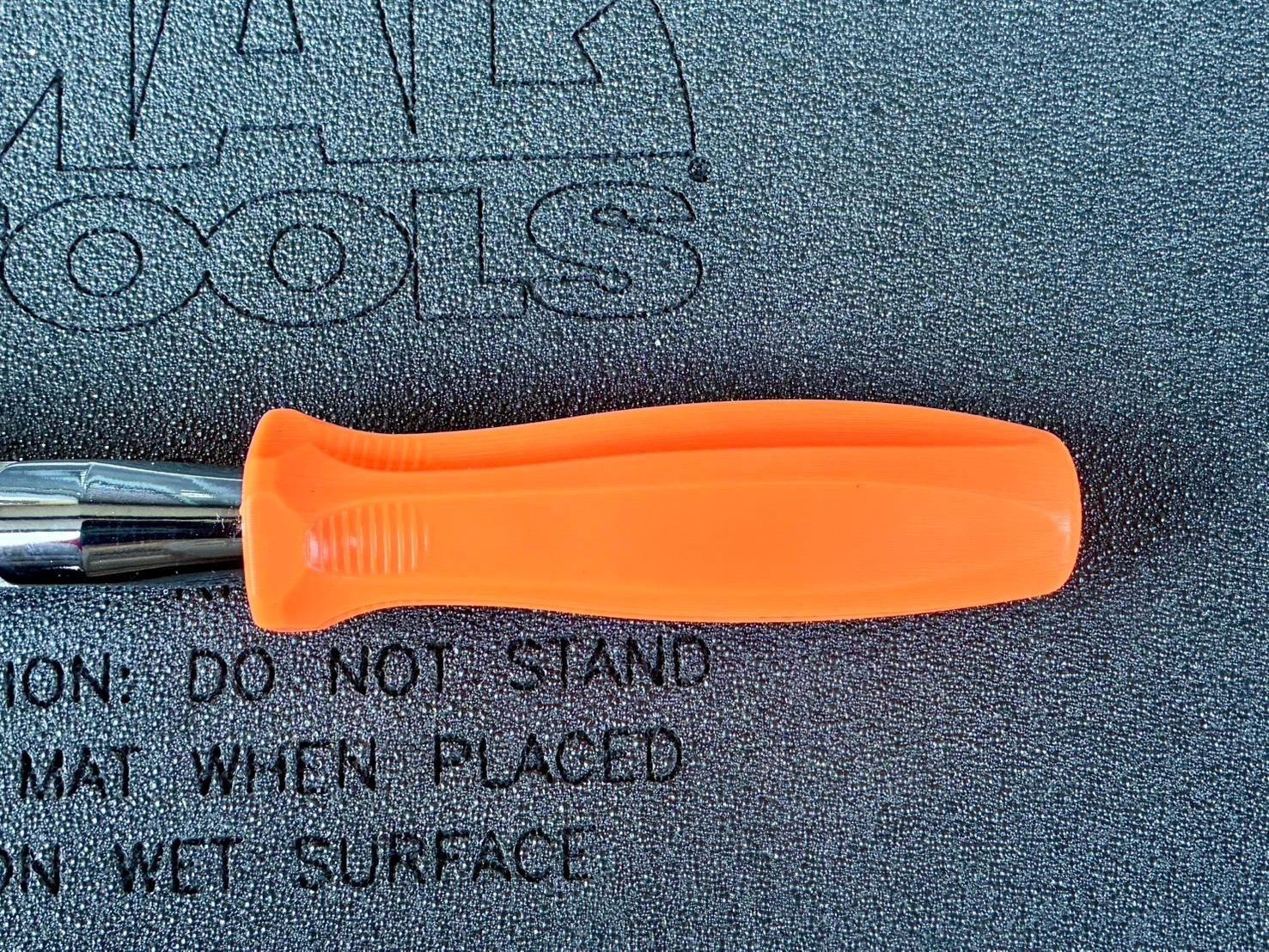 Rare Mac Tools 3/8dr Flex Ratchet XR1390AFPA ORANGE