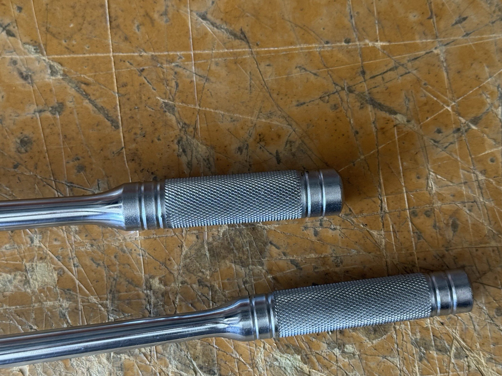 Vintage New Britain NS-33 & NS-55 1/2” Drive Ratchet Set Fixed & Flex Head USA