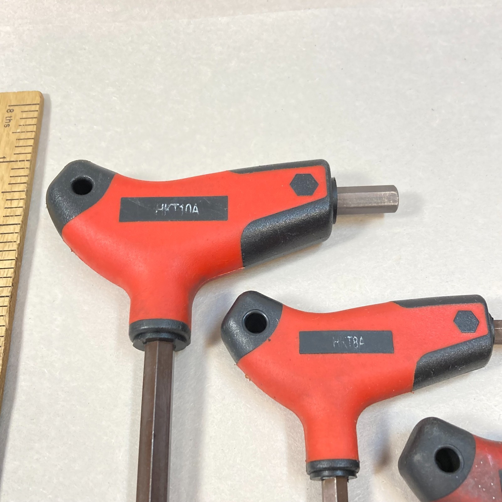 HKT T-Handle Hex Head Allen Wrench Set 3 Pc SAE