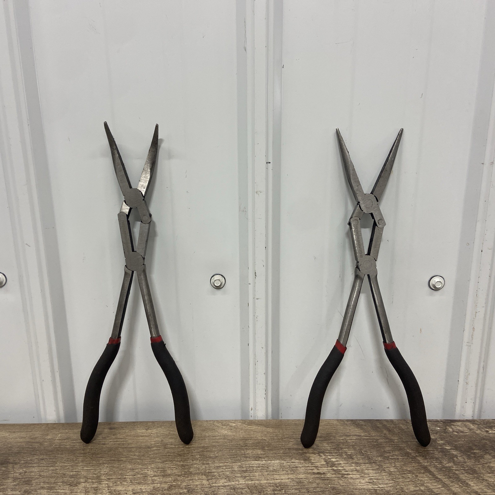 Gearwrench Long Reach Double X Compound Needle Nose Pliers Set 82005D 82006D