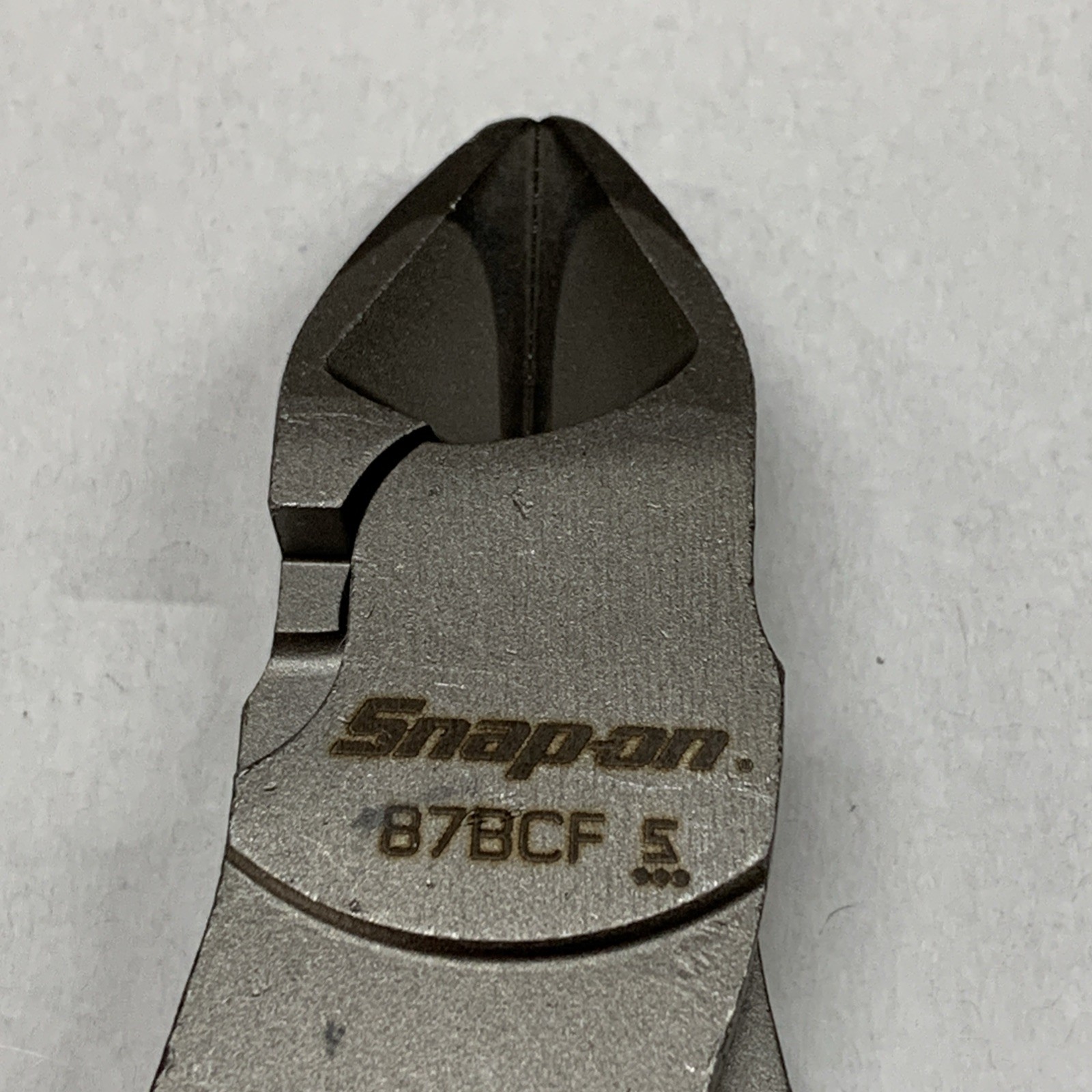 Snap On Tools USA 87BCF RED Soft Grip 7″ VectorEdge Diagonal Cutter 87ACF NEW