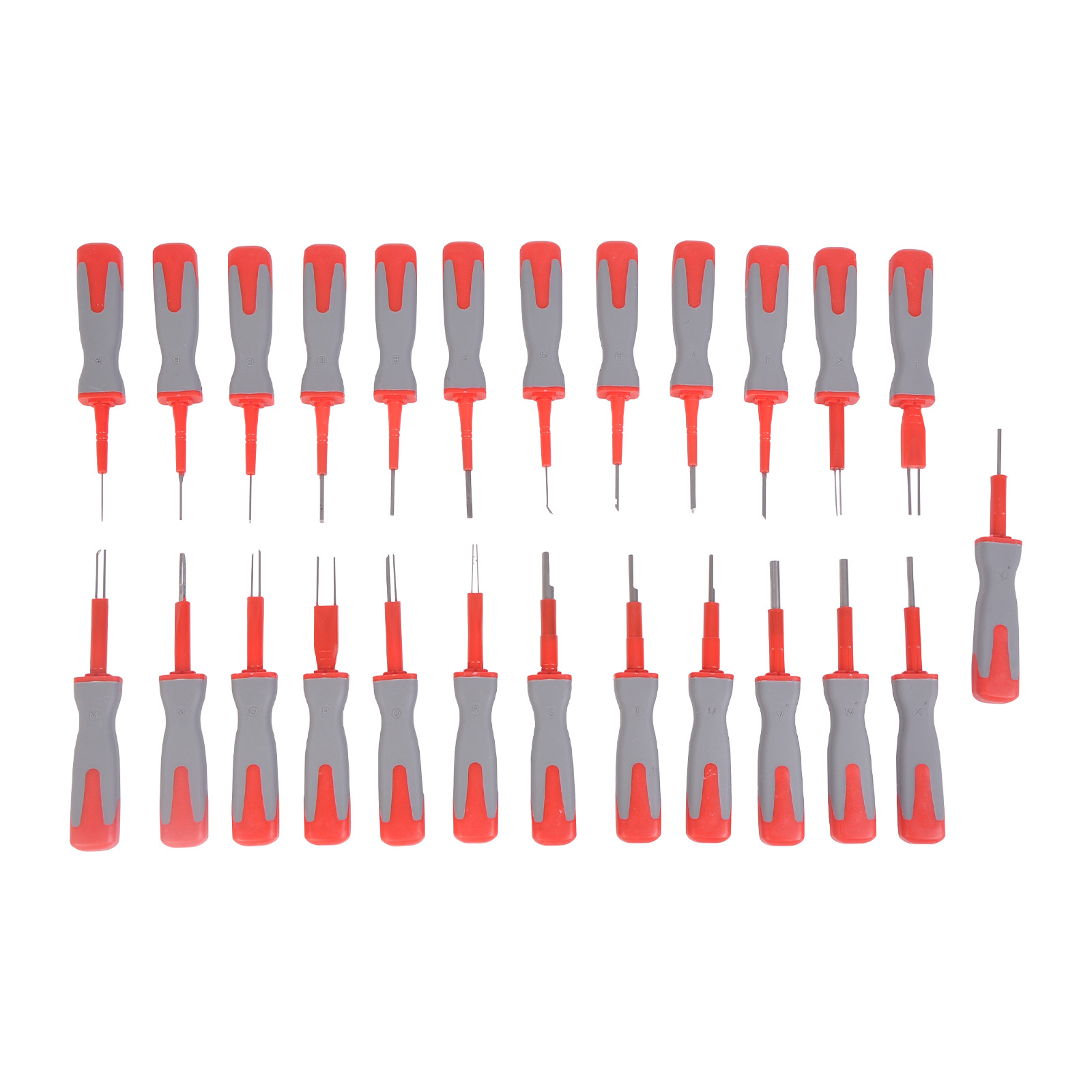 25 Pcs Auto Wiring Harness Terminal Removal Tool Set Suitable For Most Terminals