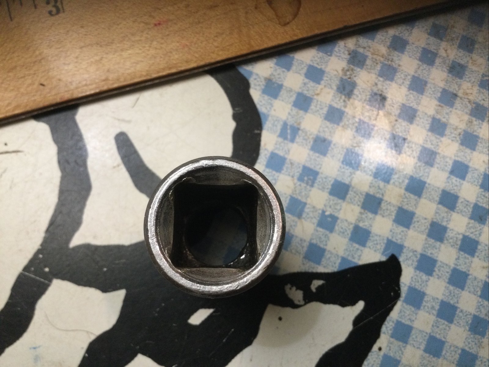 Blackhawk Proto 40118 Shallow Socket, 9/16, 12-Point, 1/2 Dr