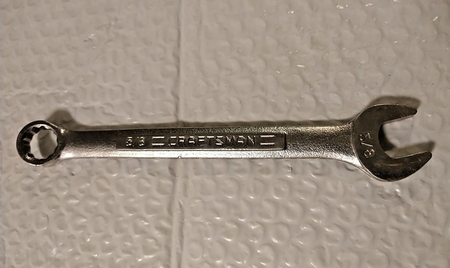 CRAFTSMAN TOOLS USA VV44697, 5/8″ COMBINATION WRENCH, 7.75″ LONG, 12 POINT.