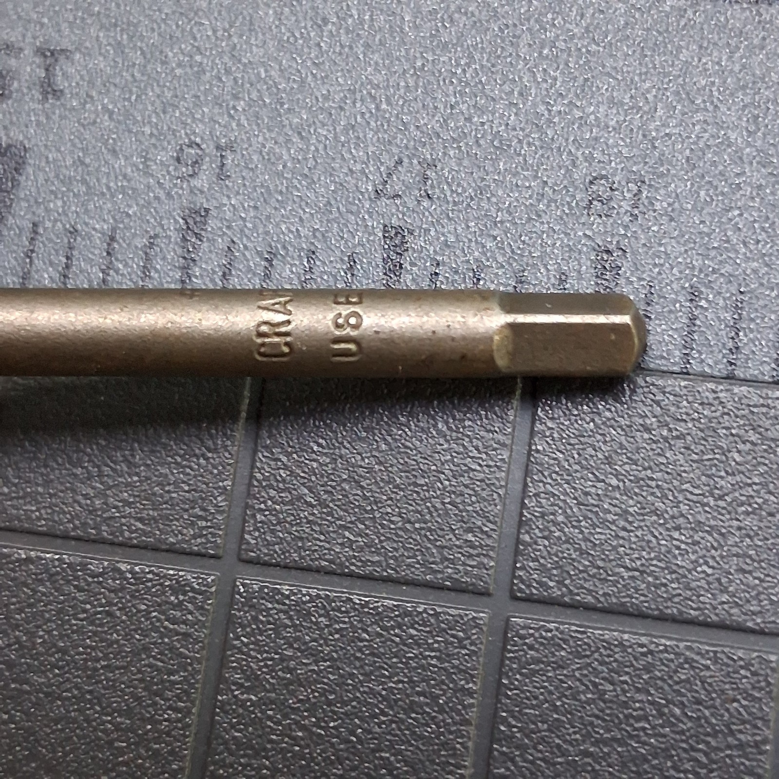 Vintage Craftsman #1 Twist 1/8″ Bolt Screw Extractor Bit