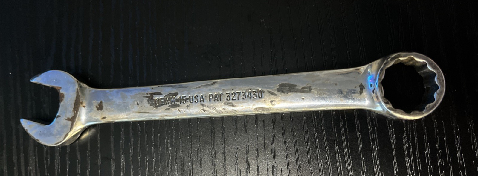 Snap-On Tools 15mm 12 Point Short Combination Wrench OEXM15 USA SEE ALL PICTURES