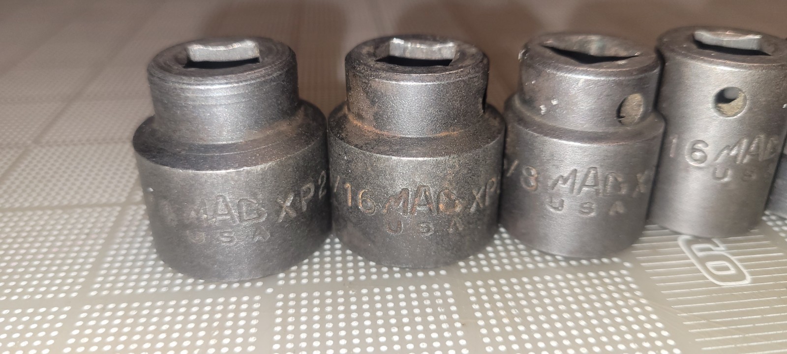 MAC TOOLS XP 6 Point IMPACT SOCKET 3/8″ DRIVE 3/4 11/16 5/8 9/16 7/16 3/8 5/16