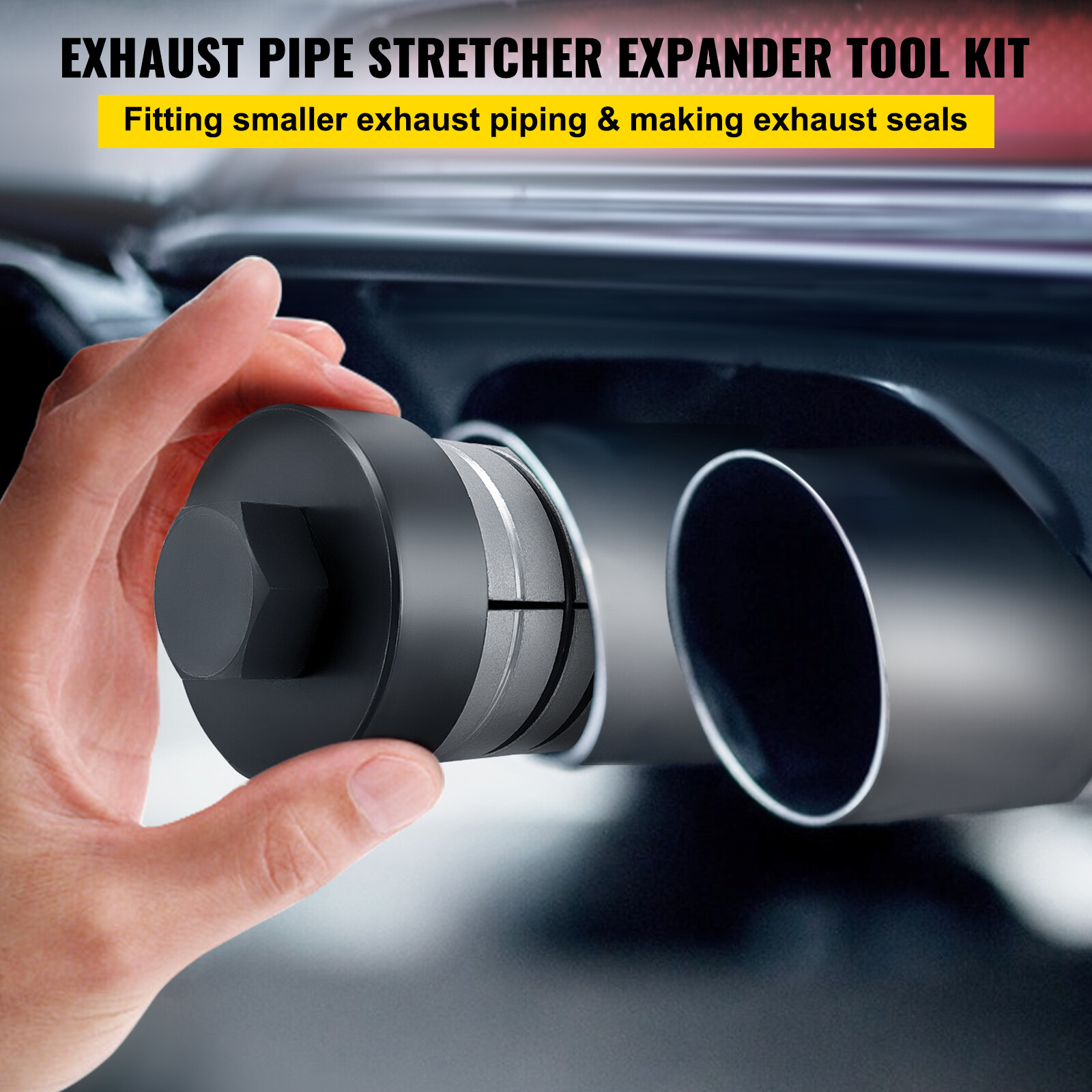 Exhaust Pipe Stretcher Expander Tool Extend Exhaust Pipe For 1-5/18″ to 4-1/4″