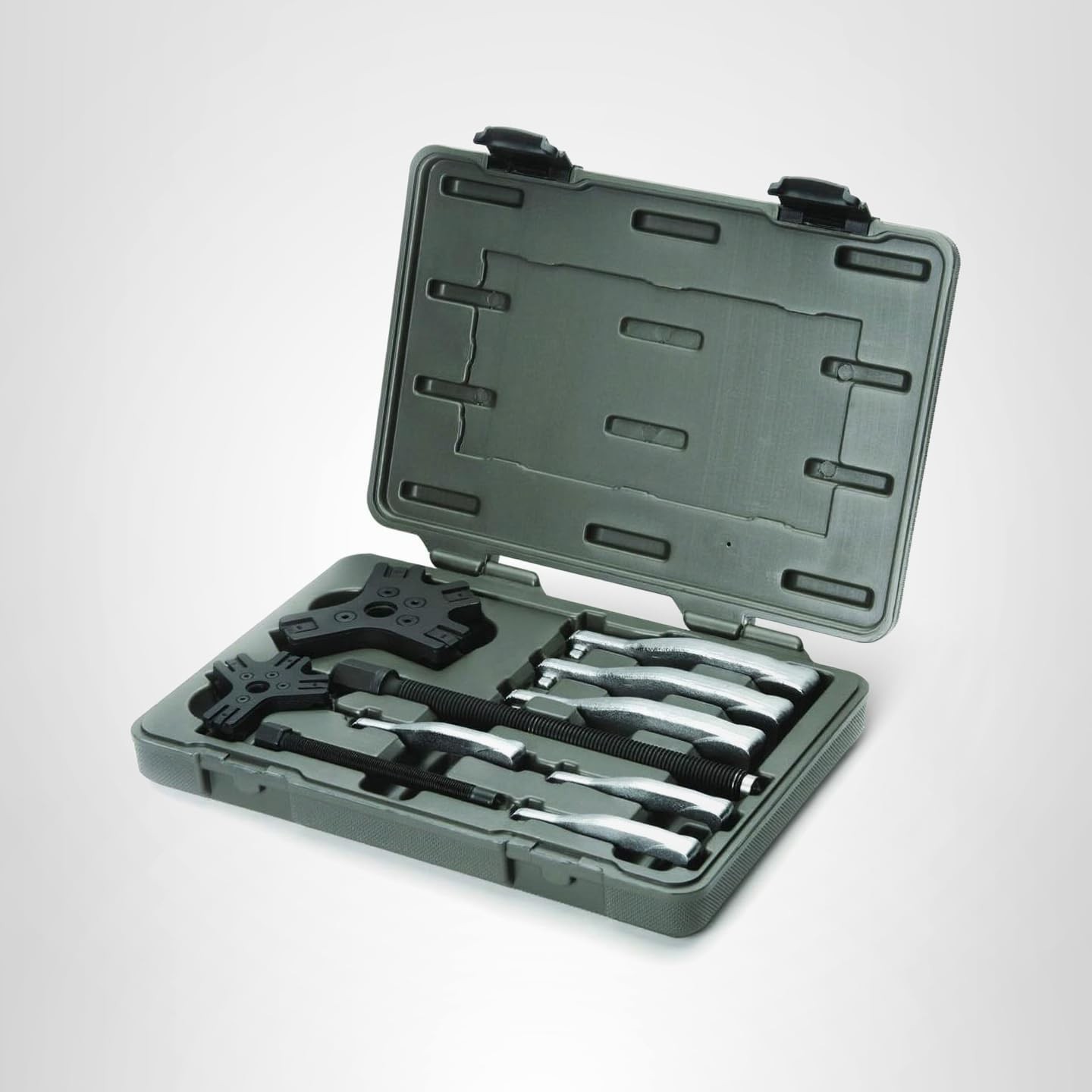2 & 5 Ton Ratcheting Puller Set – Versatile Automotive Tool, Lightweight Design