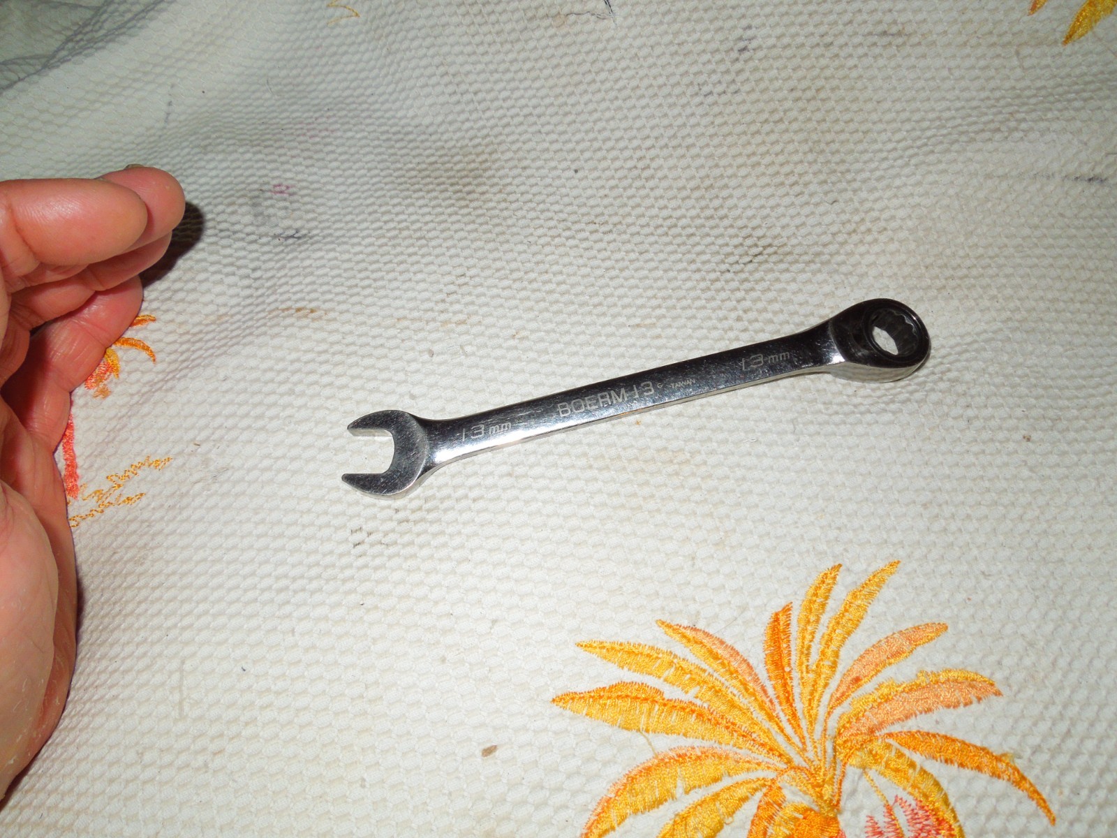 Blue Point 13mm Reversible Ratcheting Wrench metric BOERM13 Sold by Snap on