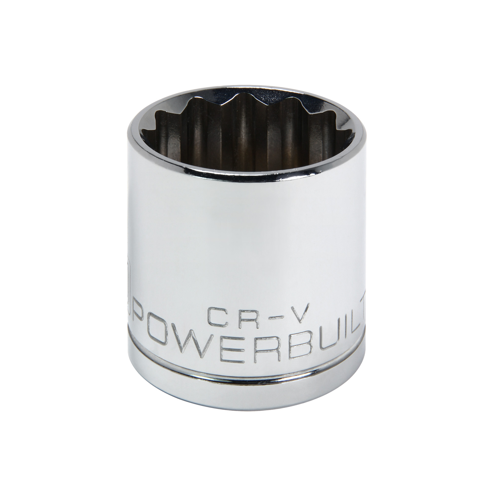 Powerbuilt 1/2 Inch Drive x 30 MM 12 Point Shallow Socket – 642024