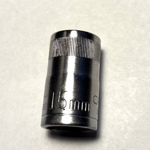 Craftsman #44236 15mm Shallow Socket 12 Point 1/2″ Drive V-Series USA Made