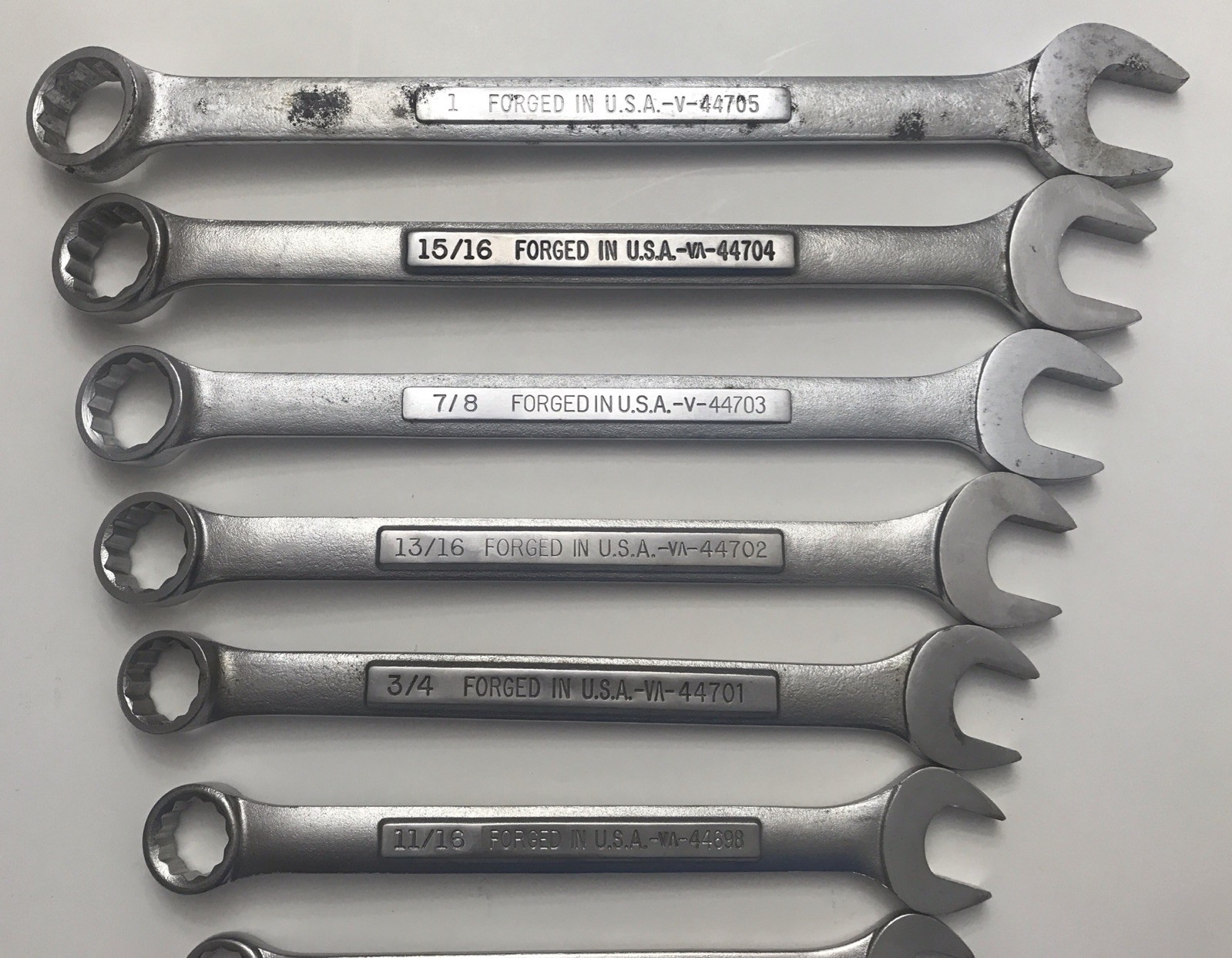 VTG Craftsman 14 Piece SAE 12pt Combination Wrench Set, 1/4″-1” V-VV-VA Series
