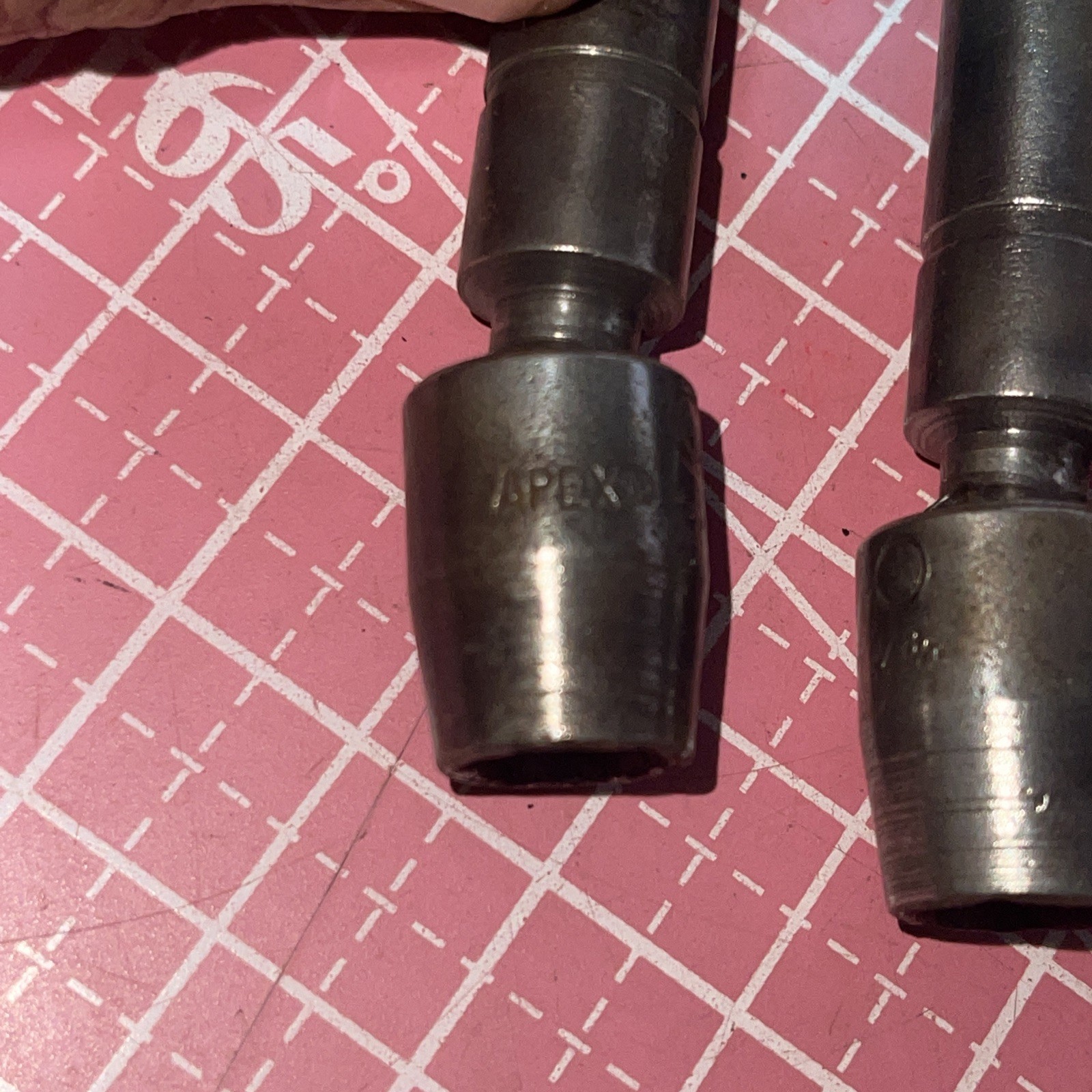 Apex USA Hex 7/16 Power Drive 3/8 In SAE Wobble Extension Socket 7/16” 3/8”
