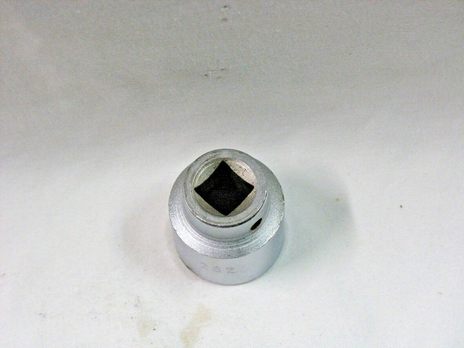 Mac Sabina Tools 13/16” 12 Point 3/8” Drive Shallow Chrome Socket #X262