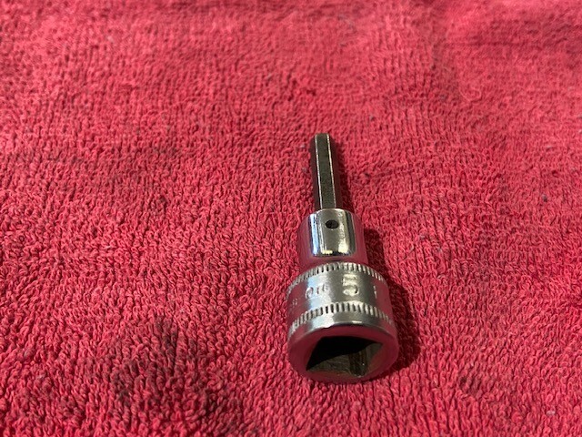SNAP-ON TOOLS 3/8″ DR 5mm METRIC HEX BIT SOCKET DRIVER MODEL: FAM5A Ships Free!!