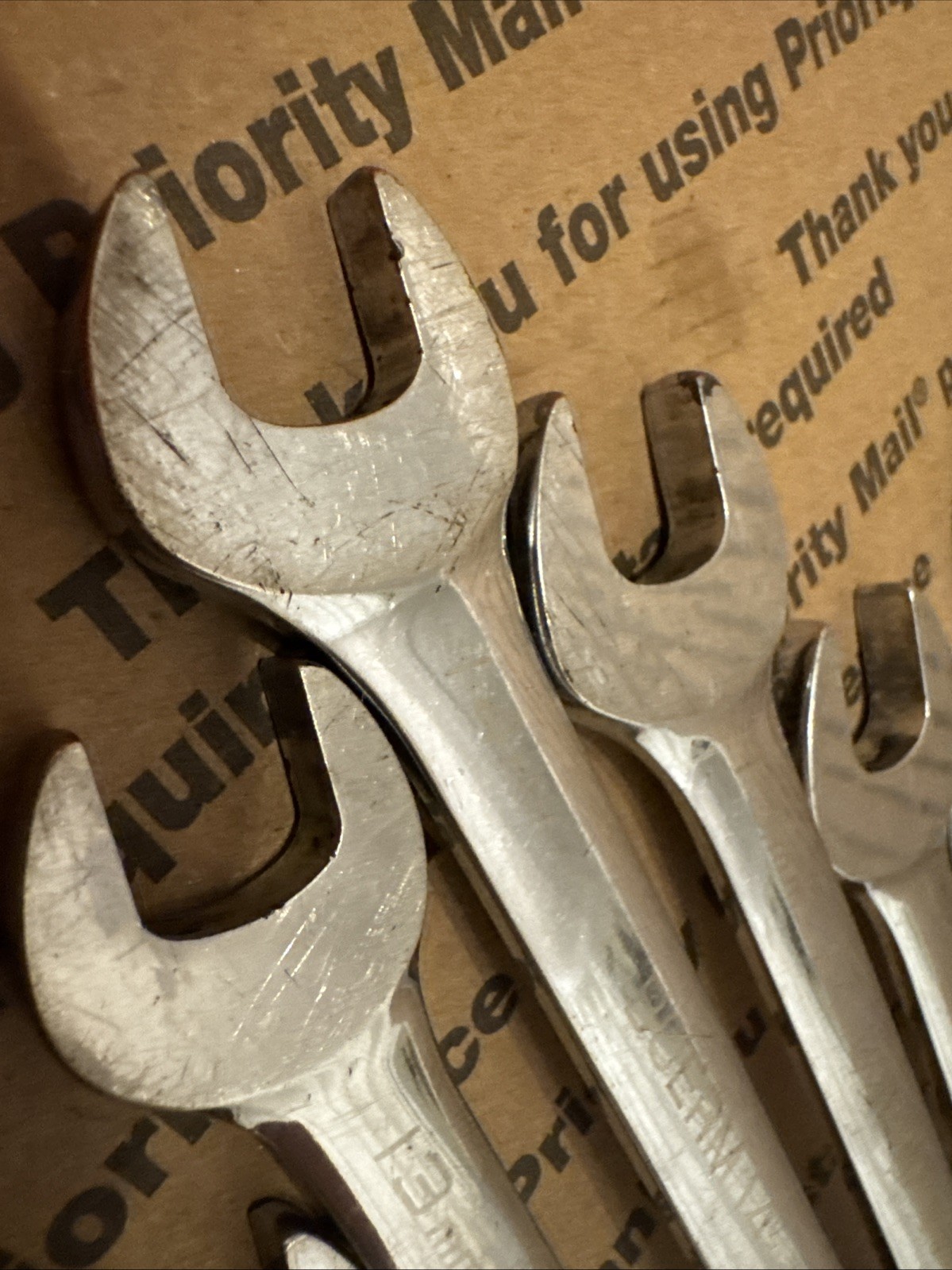 Blue Point 12 Pc Metric Reversible Ratcheting Wrench Set 8-19mm BOERM712