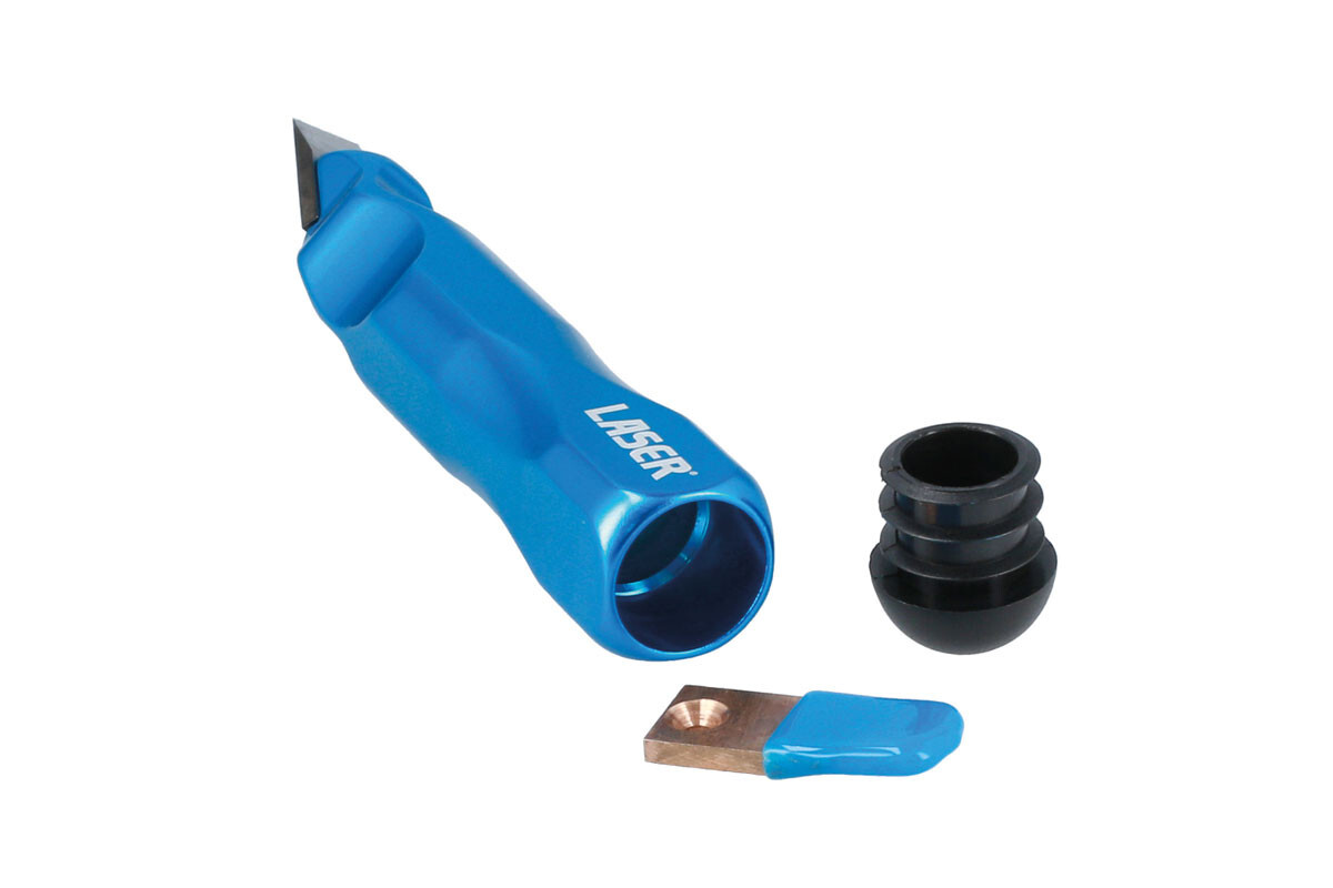2-in-1 Gasket Tool Remover Remove Brass Scraper Ergonomic Grip Interchangeable