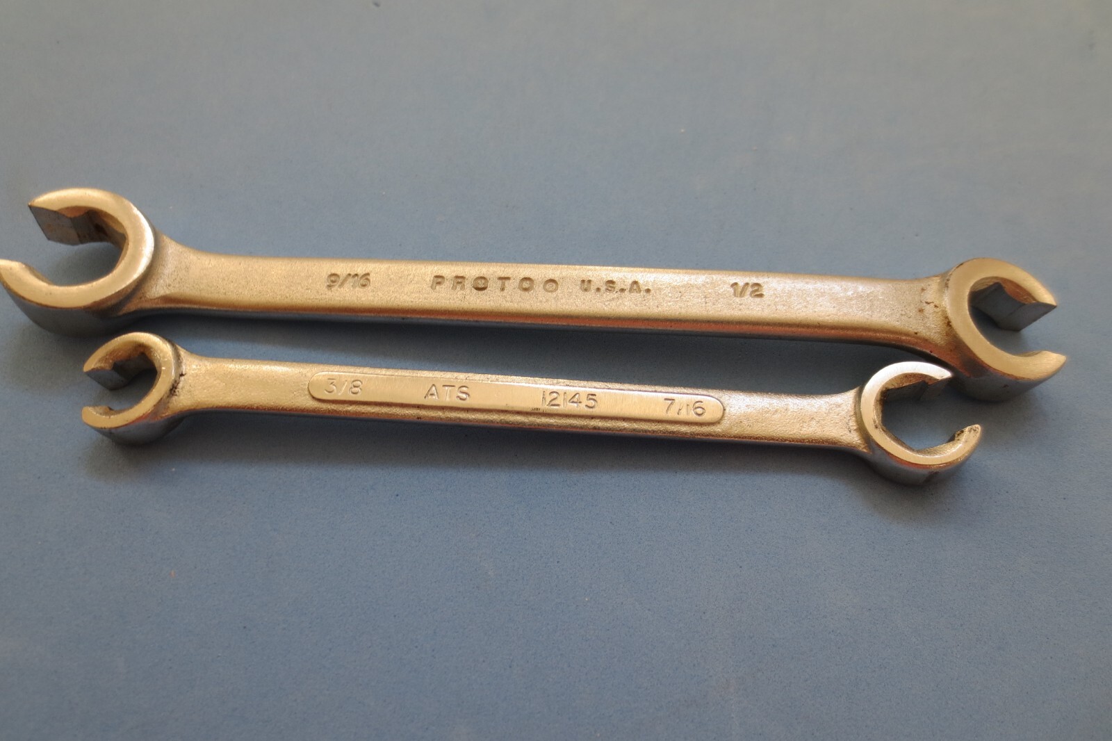MIX USA- Canada (2 Pc Set) 6 Point, Flare Nut Line Wrench ♦ Nice Tools ♦