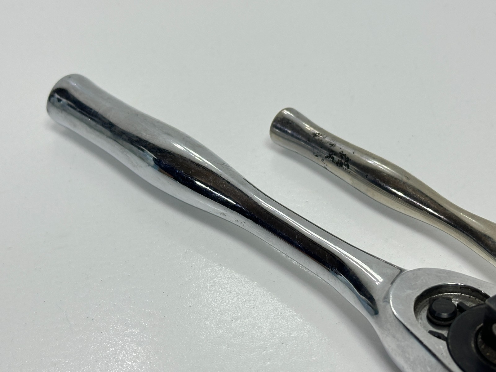 Cornwell Tools USA 2pc 3/8” Drive & 1/4” Drive Chrome Ratchet Set Pair