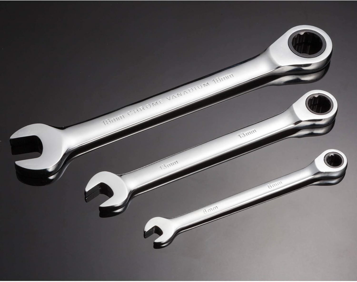 Ratchet Spanner Set