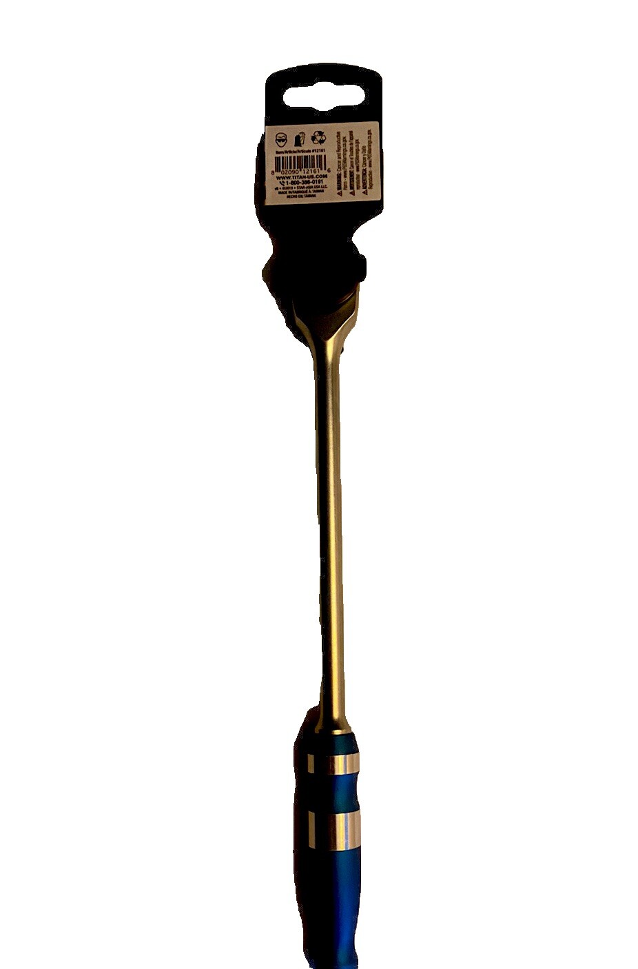 TITAN 3/8″ DR X 12″ SEALED HEAD RATC