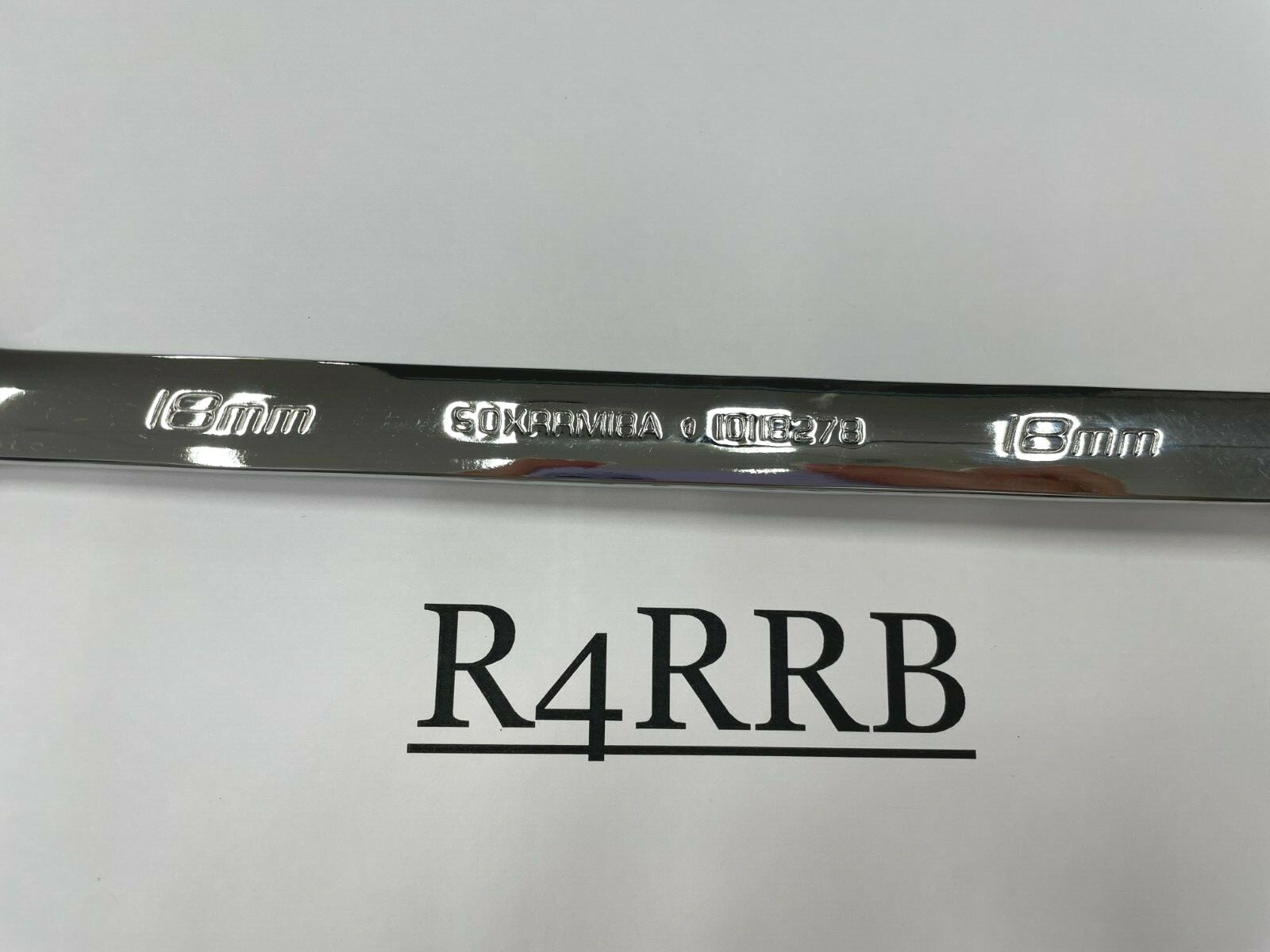 Snap-on Tools USA NEW 18mm Metric Reversible Ratcheting Wrench SOXRRM18A