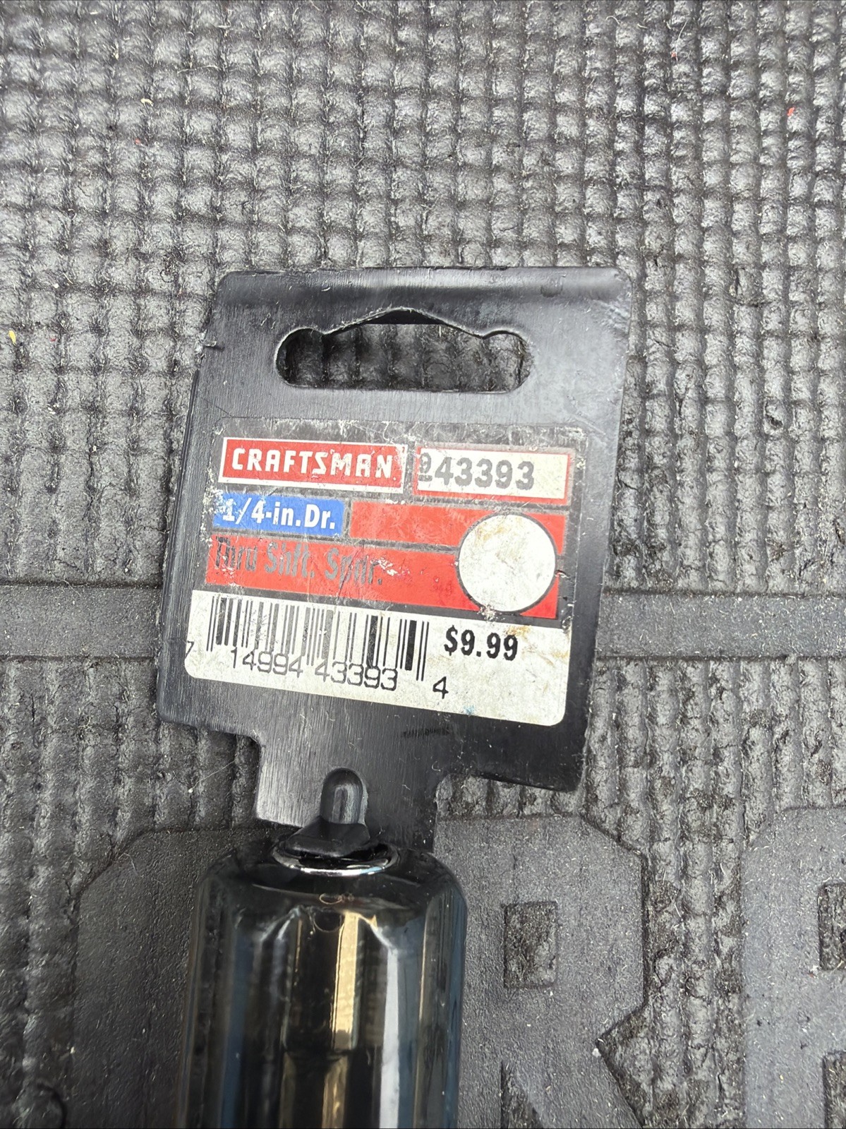 NOS Sears Craftsman 43393 Extension Spinner Handle 1/4″ Drive H Series USA Thru