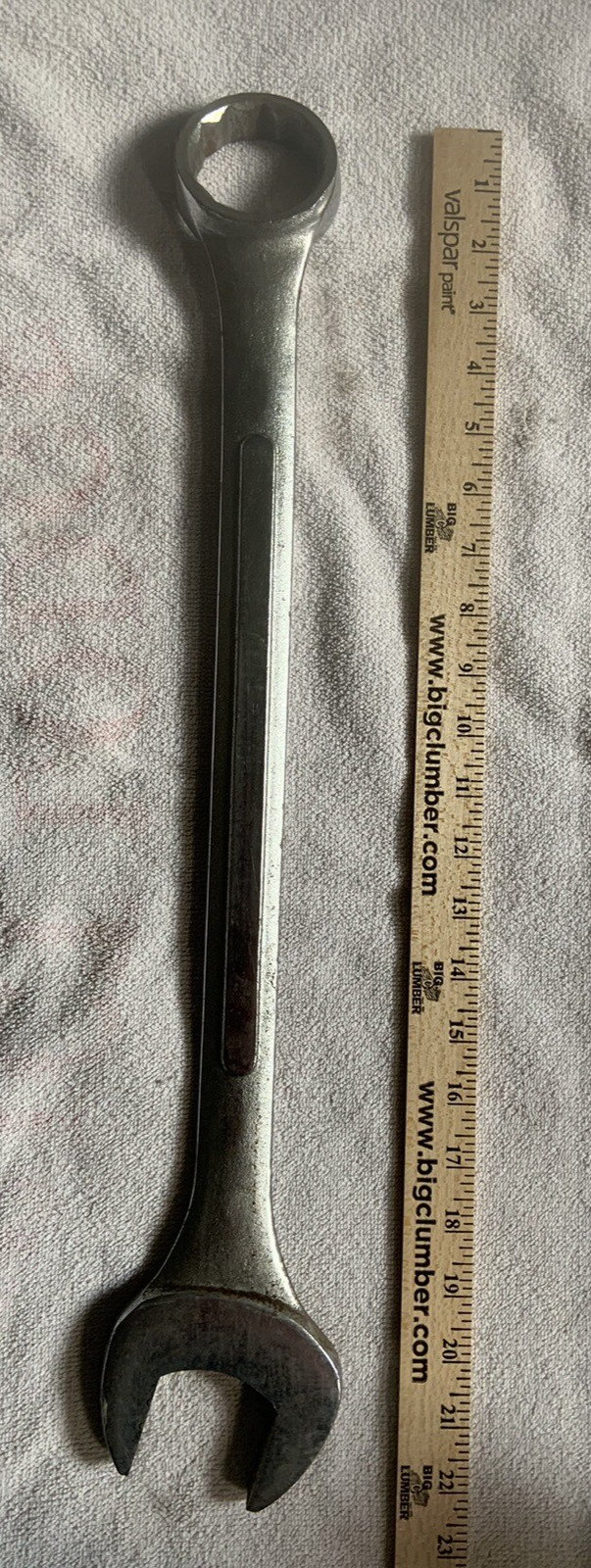 Valley 1-7/8” 12-Point Combination Wrench USA 22 1/2” Long