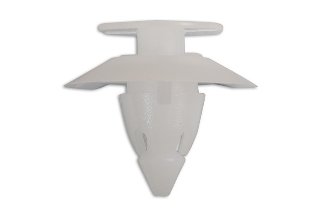 CONNECT 36287 Panel Clips 50 Pieces White Nylon Trim Fixings Fits Ford
