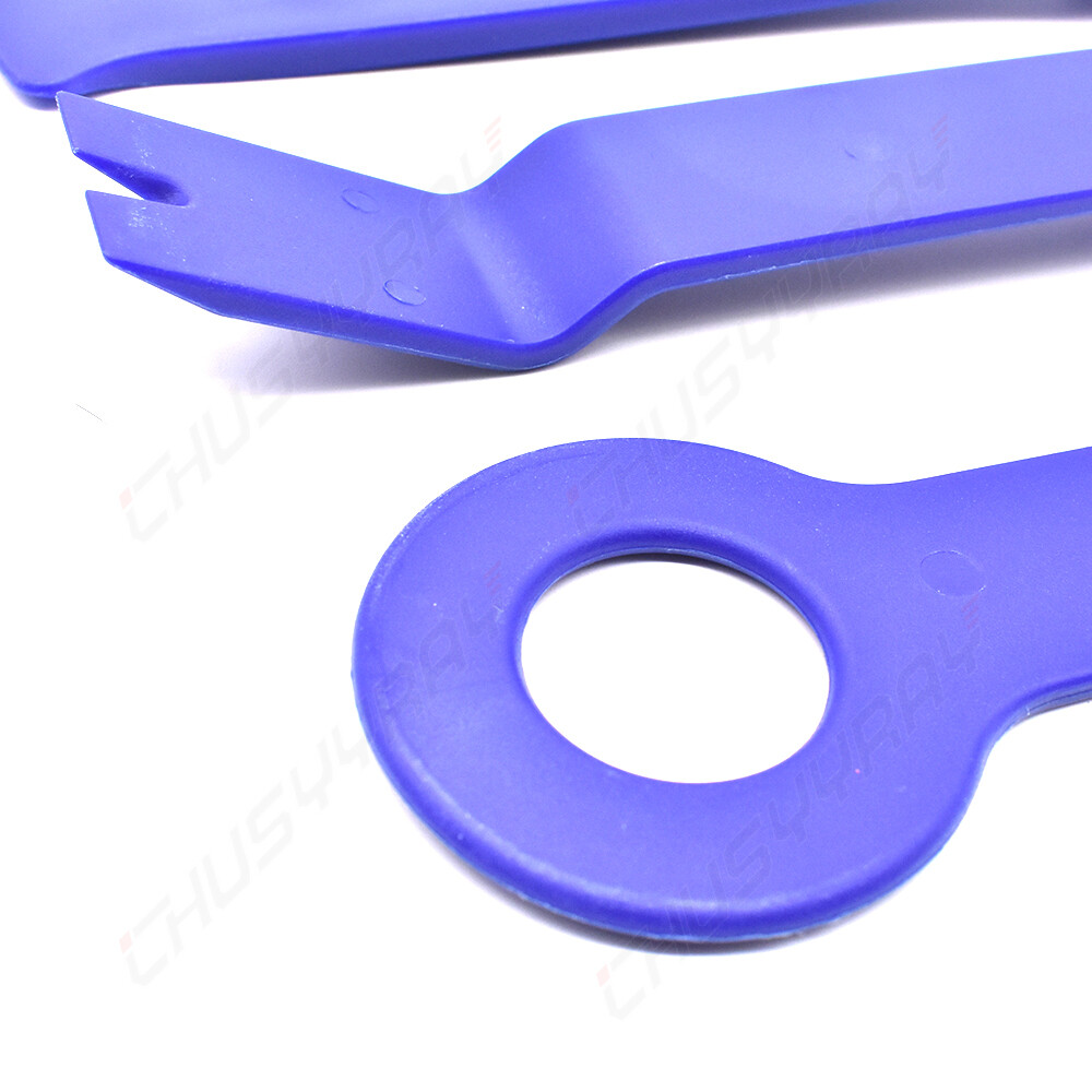 11Pcs Car Audio Trim Removal Tool Kit Radio Dash Clip Pry Plastic Set Door Panel