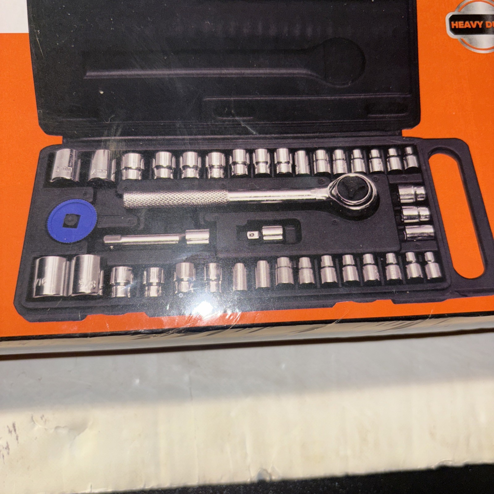 Socket Set Built To Last 40 Piece Bull Dog Brand New Sealed