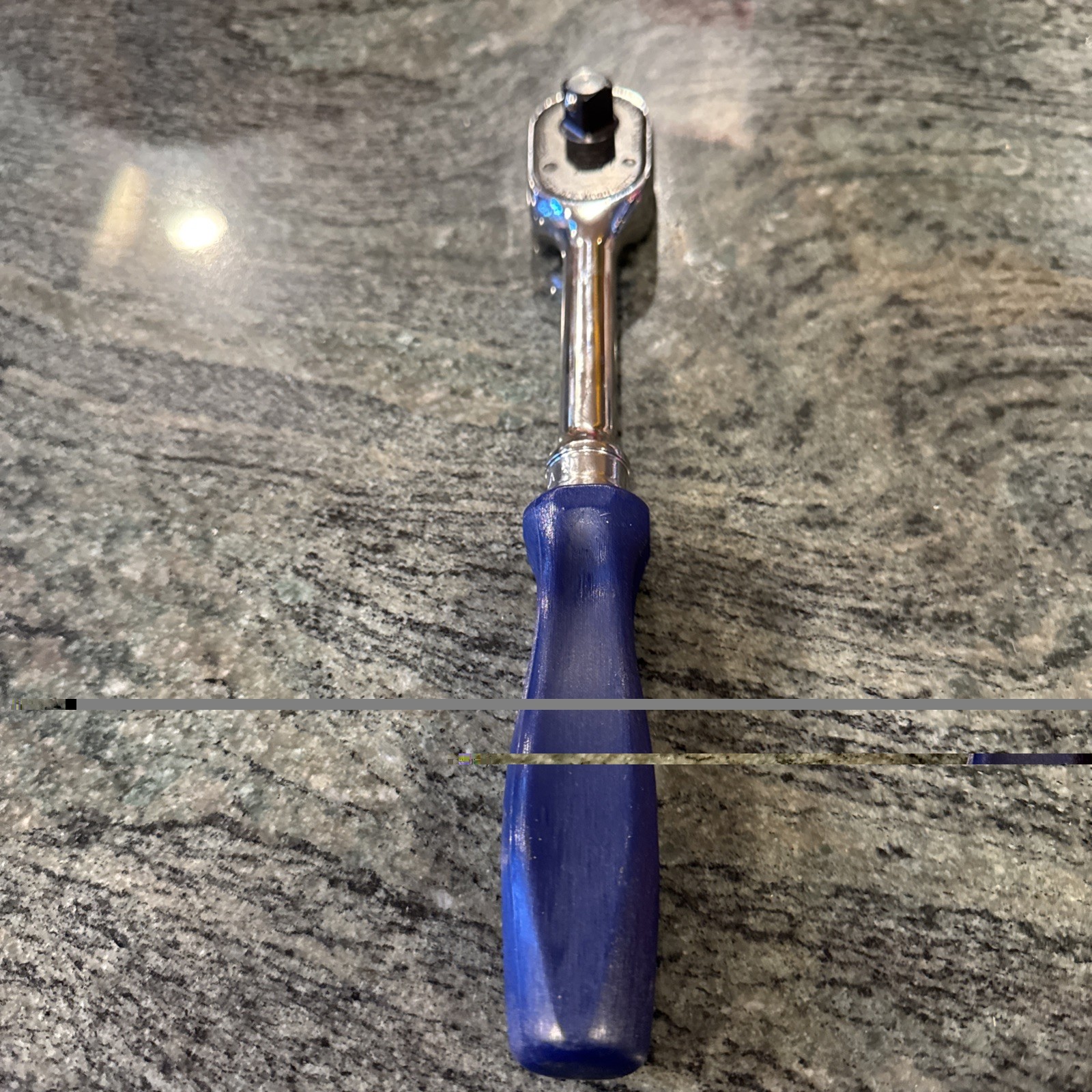 Snap On shd80a 1/2” drive hard handle ratchet old blue 11-5/8” long new